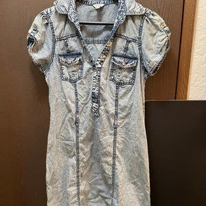 Guess Denim Dress Small